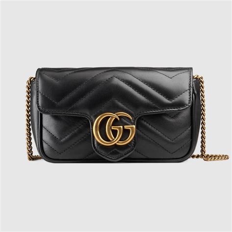 matelasse mini gucci dupe|GUCCI Calfskin Matelasse Super Mini GG Marmont Shoulder .